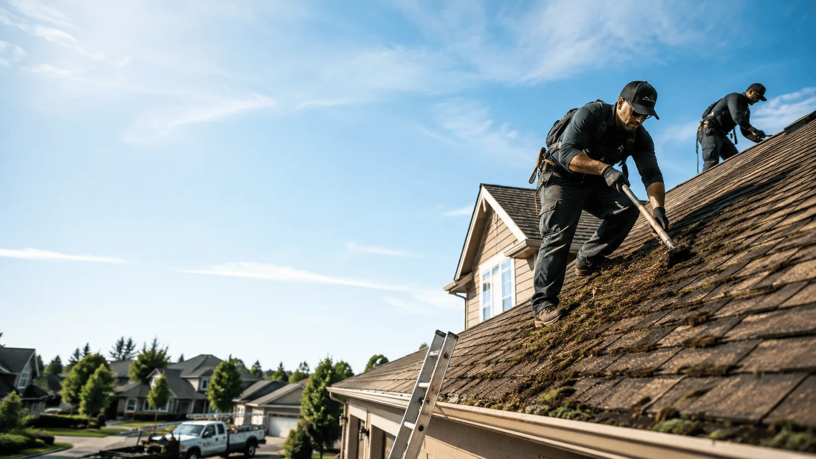 Roof Moss Removal in Presto, PA near me